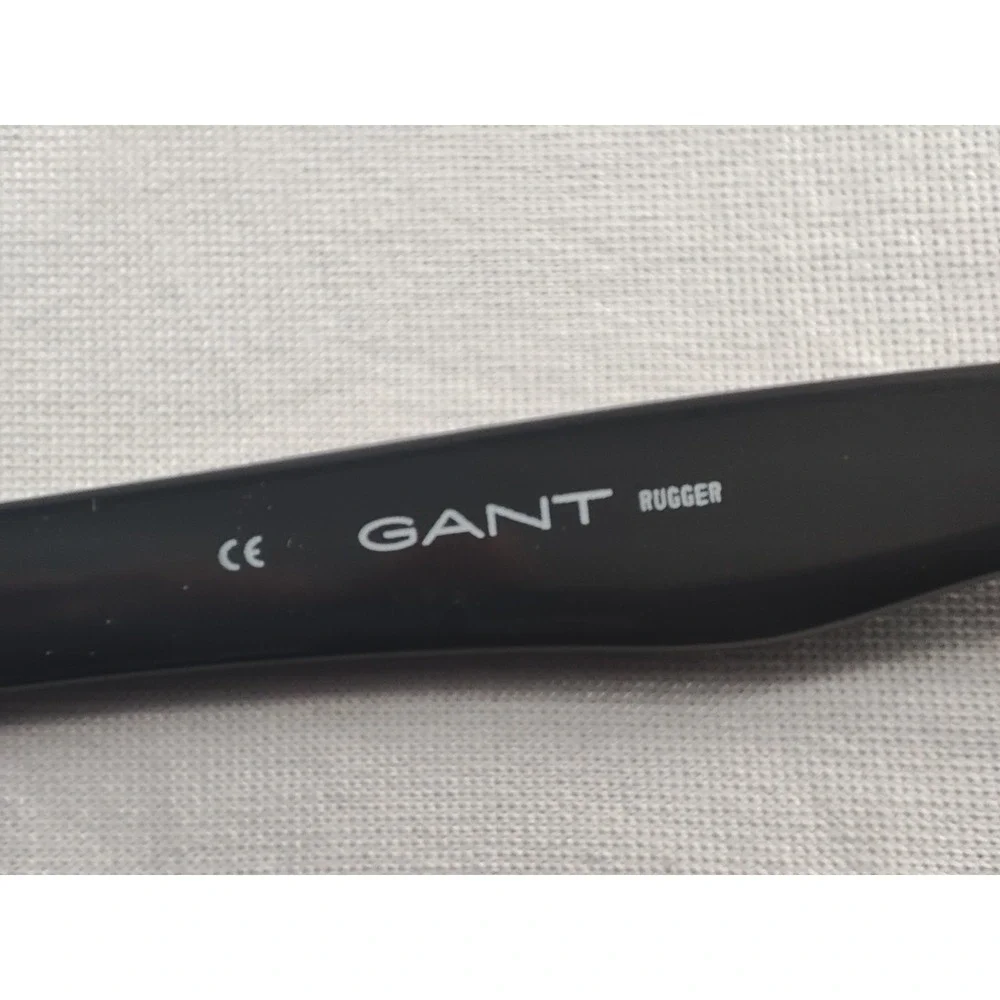 Gant‎ Rugger Borea BLK-3 Black Sunglasses 52-21-145 Round P3 Acetate